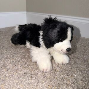 Realistic BEARINGTON COLLECTION Plush Toy BORDER COLLIE Sheepdog Soft Cuddle Dog